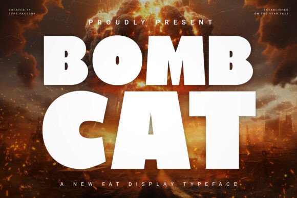 Bombcat Display: A Bold Statement in Editorial Design