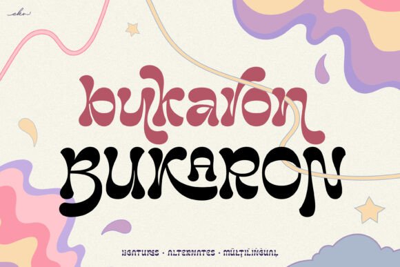 Bukaron: A Font That Speaks with Character