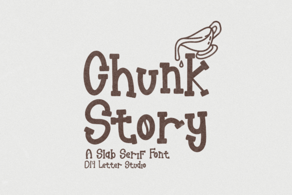 Chunk Story: A Font That Speaks with Warmth and Character