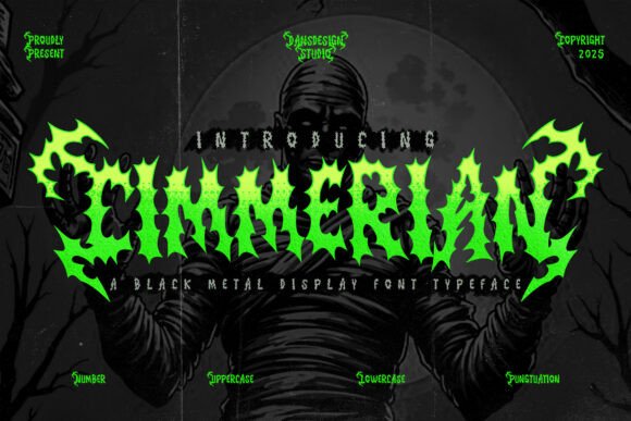 Cimmerian: A Bold Choice for Editorial Design