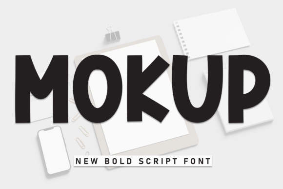 Font for Branding: Mokup’s Playful Personality