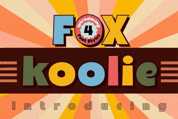 Fox Koolie – A Playful Display Font for Web Design