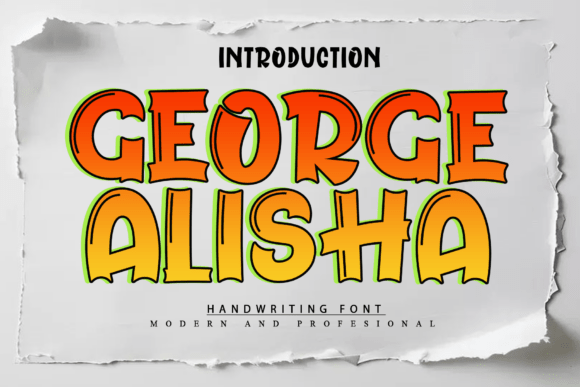 George Alisha: The Font That Brings Your Brand to Life