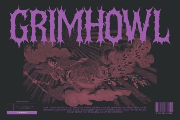 Grimhowl: The Font That Adds Drama to Every Design