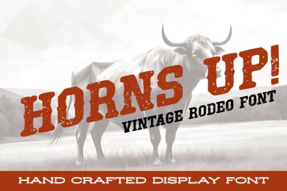 Horns Up: A Bold Font for a Strong Brand