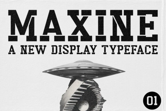 Maxine: A Modern Display Font for Web Design