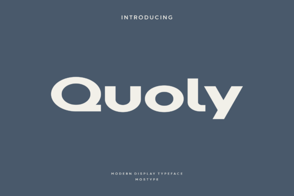 Quoly: A Display Font That Elevates Digital Branding