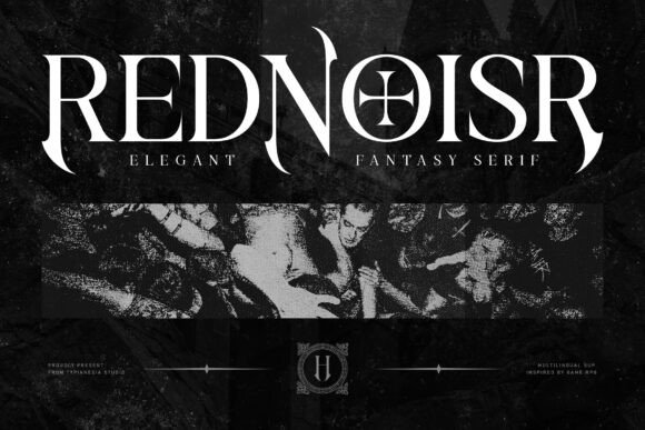 Rednoisr: A Serif Font That Adds Mystique to Branding