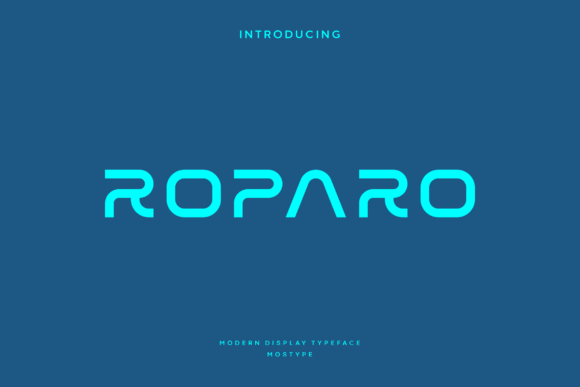 Roparo: A Font That Elevates Your Brand’s First Impression