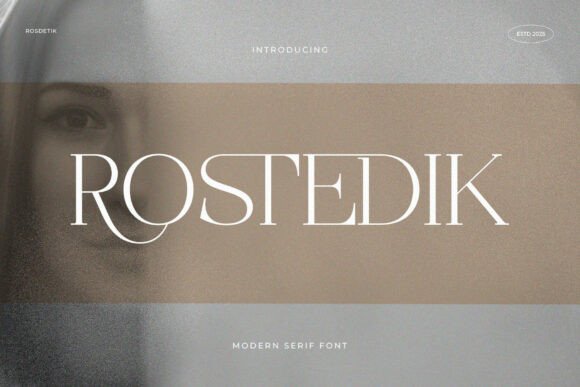 Rostedik: A Serif Font for Editorial Excellence