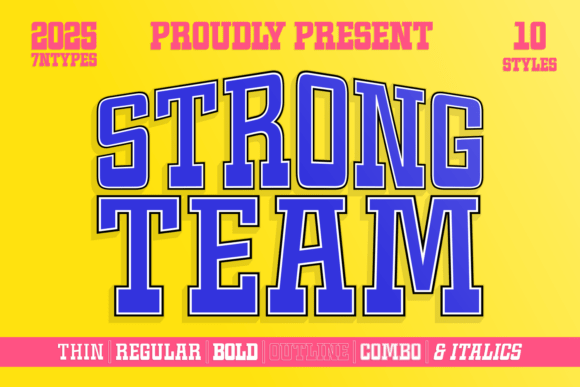 Strong Team: A Font for Impactful Editorial Design